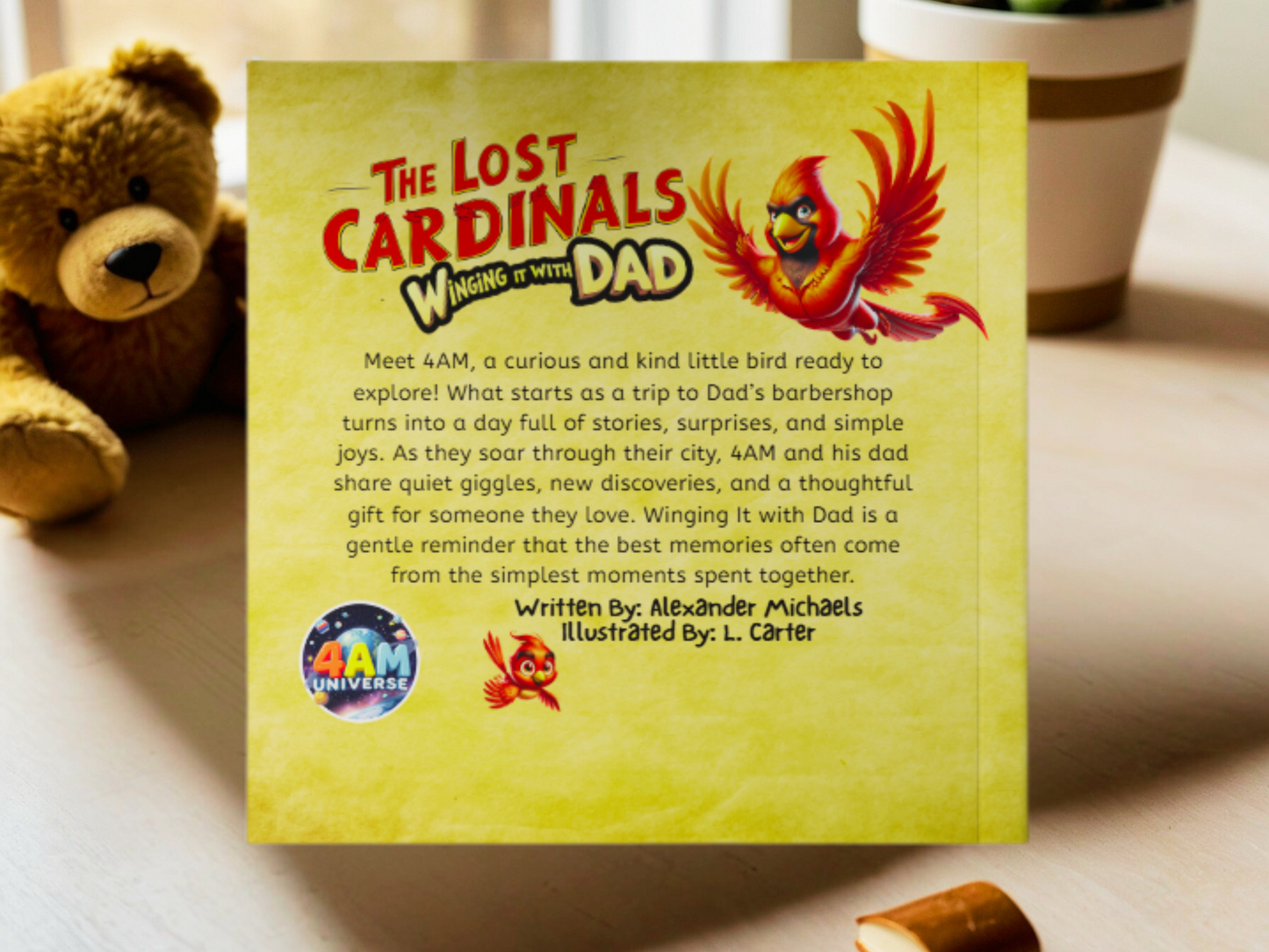 The Lost Cardinals: Winging It With Dad (Children's Book)