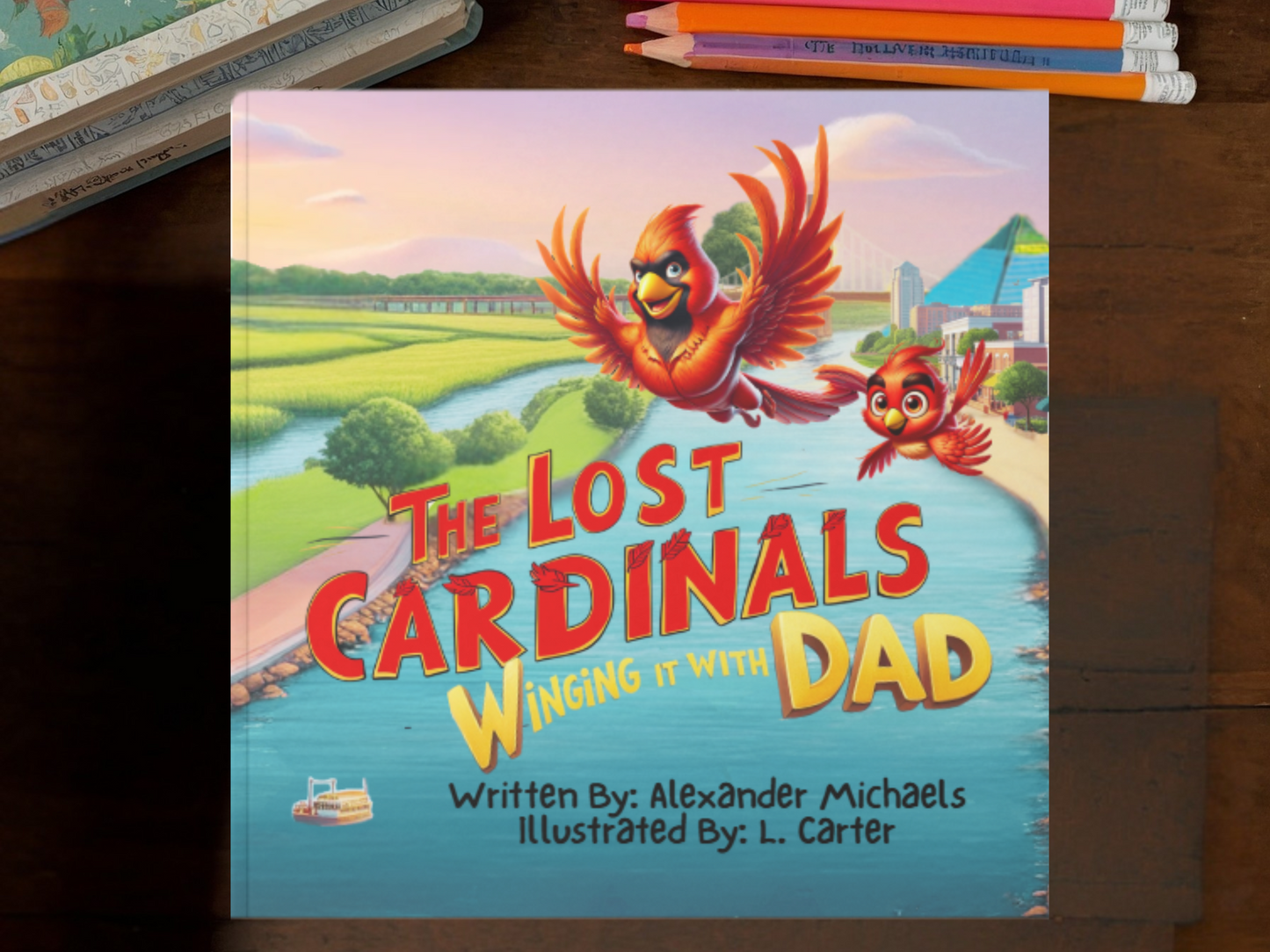 The Lost Cardinals: Winging It With Dad (Children's Book)